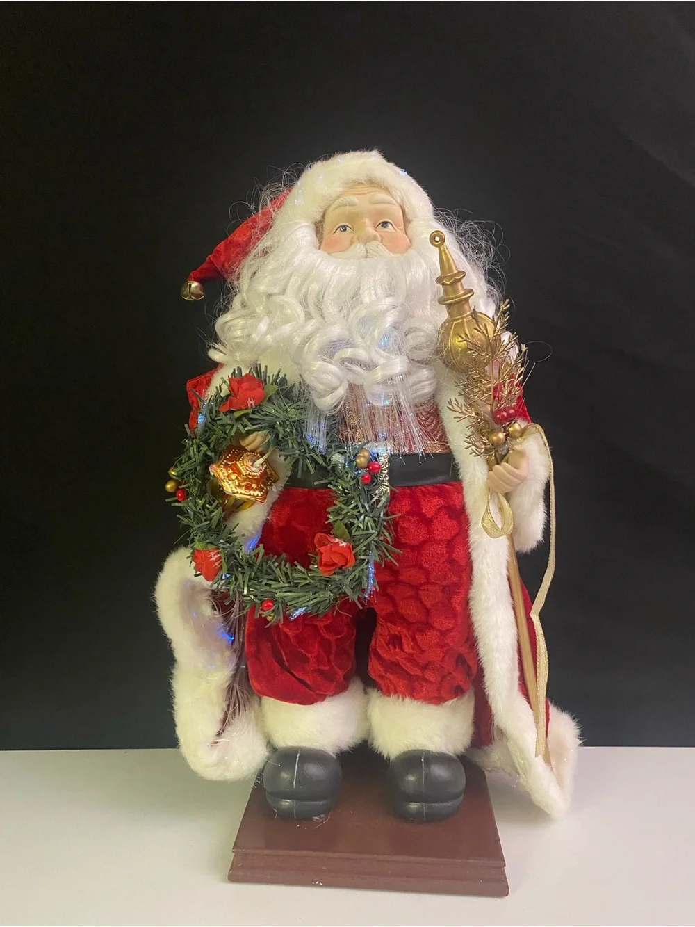 Fiber Optic Santa Claus